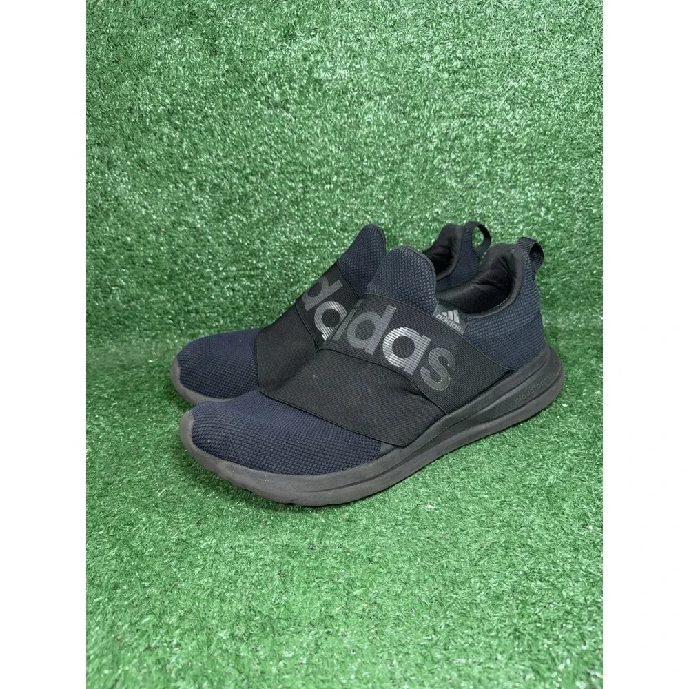 Adidas Mens‎ Size 12.5 Lite Racer Adapt 6.0 Black Running Shoes Comfort Sneakers